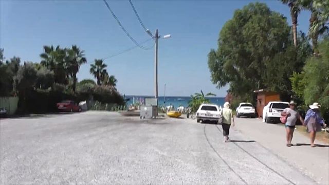 Отель Dynasty 3* Сиде Турция 2019. Дорога до пляжа. Побережье Средиземного моря смотреть онлайн