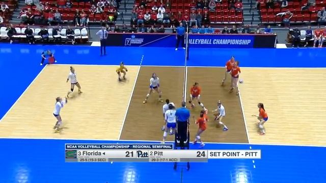 Pitt vs. Florida: 2022 NCAA volleyball regional semifinals | FULL REPLAY смотреть онлайн