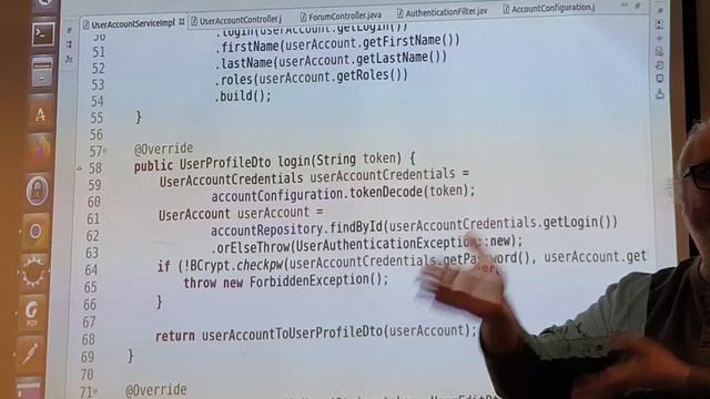 Spring Boot Forum Web Service Security 1-4 смотреть онлайн
