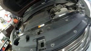 Hyundai Santa fe 2014г в - как снять передний бампер?