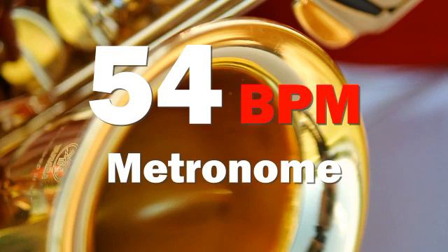 54 bpm metronome, 메트로놈 54, 박자연습 54, 템포 54 смотреть онлайн