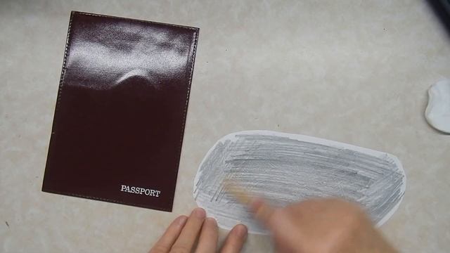 Точечная роспись обложки на паспорт. МК смотреть онлайн