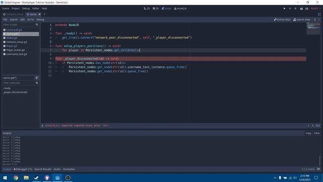 Godot Networked Multiplayer Shooter Tutorial #8 - Camera + Spawn Locations смотреть онлайн