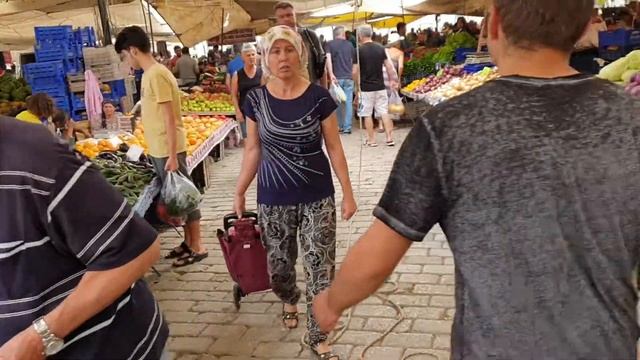 В капстране дешевле, чем в России? Рынок в Фетхие, Турция. Ч2. Fethiye Market 006 смотреть онлайн