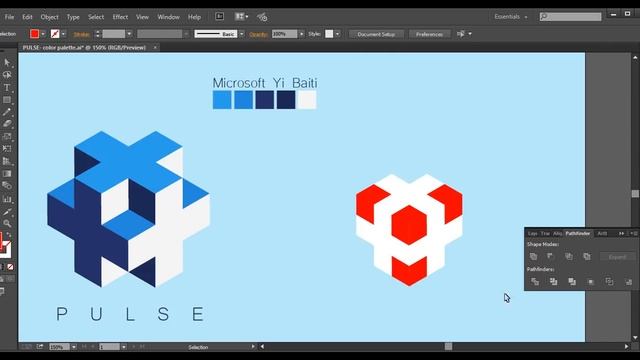 Professional Logo Design - Adobe Illustrator cc (PULSE) смотреть онлайн