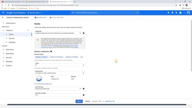 Create k8s managed cluster on CGP | managed k8s cluster | google cloud kubernetes cluster | okayjav смотреть онлайн