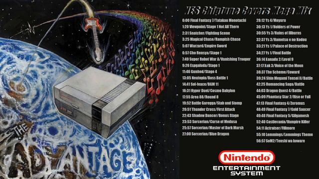 (NES Chiptune Legends) Covers Mega Mix Tape - Arcade/Mega Drive/SNES/PCE! チップチューンBGM 名曲まとめ смотреть онлайн