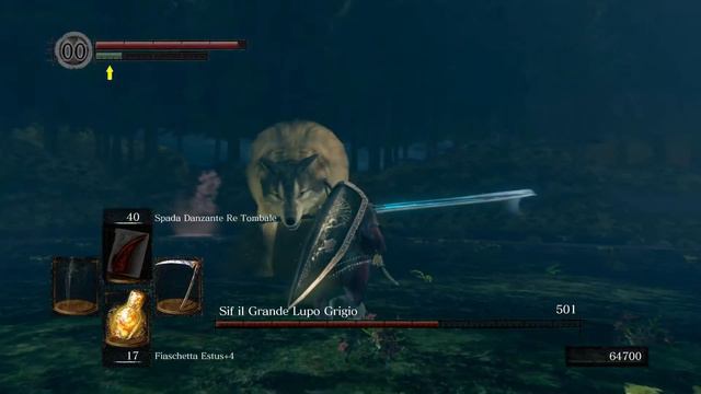 Dark Souls remastered : Sif the great grey wolf смотреть онлайн