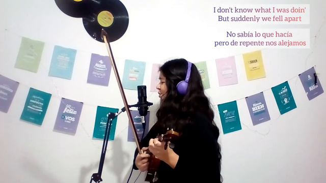 Fairytale - Alexander Rybak (cover by Alelí Cabral)(sub. español) смотреть онлайн