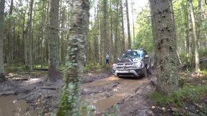 Что творит сток Duster на МТ резине,грязь, корни, глубокие лужи!!!