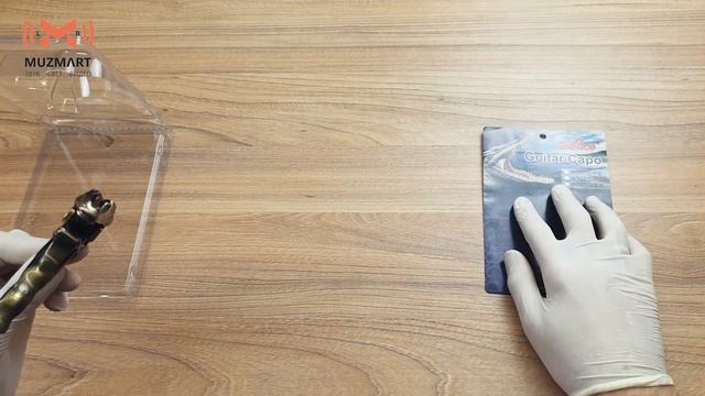 Alice A007G BR Каподастр для классической гитары смотреть онлайн