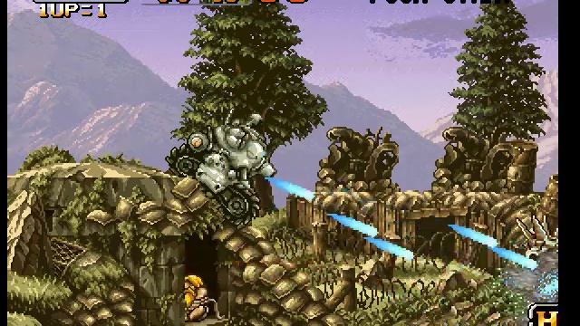Metal Slug Game - NEO-GEO Metal Slug 1 Game Play (All Bosses and secrets) смотреть онлайн