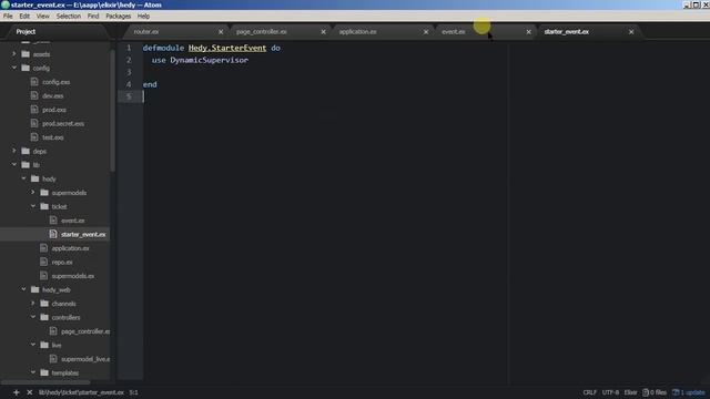 Framework Phoenix - 10/5 OTP, практика + DynamicSupervisor, Registry смотреть онлайн