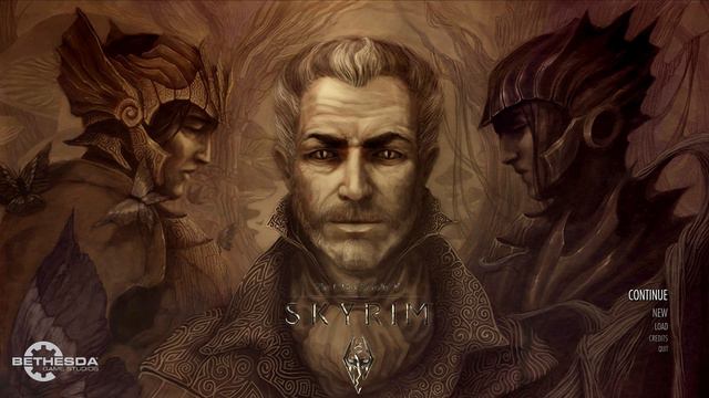 Skyrim: Custom Main Menu Background (Sheogorath) смотреть онлайн
