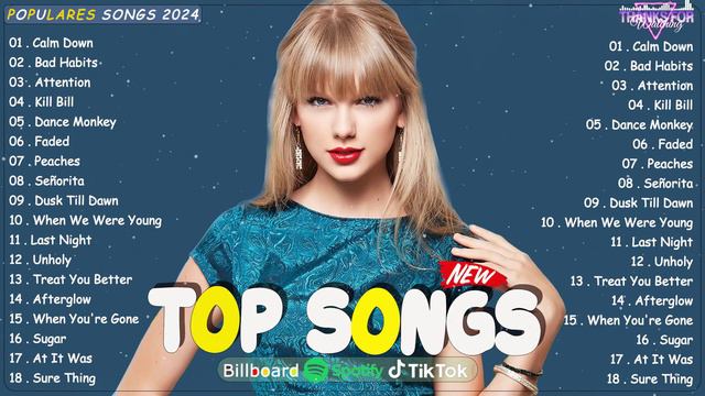 Mix Pop En Ingles 💖 Taylor Swift , Selena Gomes, Ed Sheeran, Bruno Mars, Charlie Puth,The Weeknd