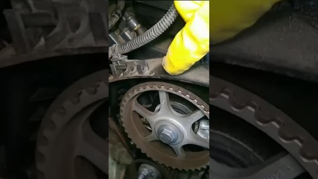 На ремне ГРМ ездили почти до "победы"!!! Несколько километров - и практически оборвало ГРМ Рено D4F. смотреть онлайн