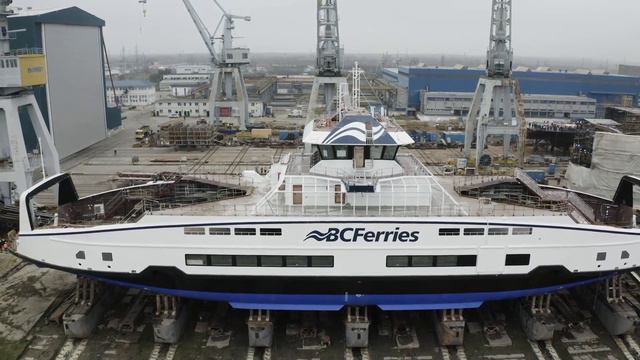 BC Ferries' Fourth Battery Electric-Hybrid Island Class Ferry Launch смотреть онлайн