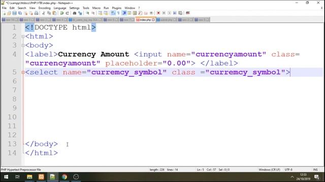 How to Create and Add Data from Drop down table into MySQL Database using PHP HTML part 1 смотреть онлайн
