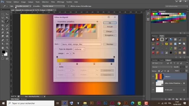 dégradé de couleur sur illustrator photoshop et indesign смотреть онлайн