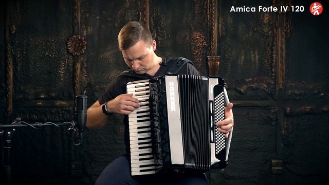 Обзор аккордеона HOHNER Amica Forte IV 120 смотреть онлайн