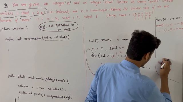 Leetcode Problem 1486 - XOR Operation in an Array || Easy DSA question смотреть онлайн