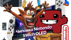 Чиповка Nintendo Swich OLED