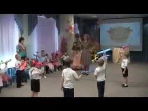 Танец с самолетами  младшая группа