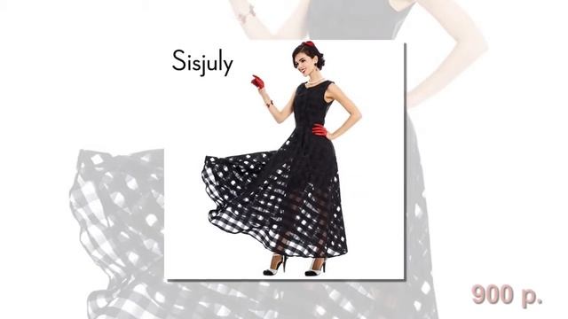 Одежда с Алиэкспресс. Красивое длинное платье без рукавов можете купить на AliExpress. смотреть онлайн