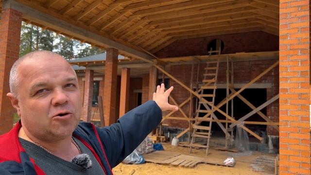 Утепление дома ПИР плитой. ПРОВЕРЯЕМ НА ПОЖАРОСТОЙКОСТЬ. Строительство кирпичного дома. смотреть онлайн