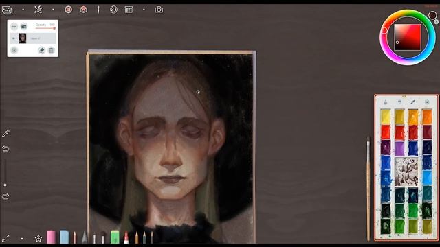 Speedpaint (REALISTIC PAINT STUDIO) Witch