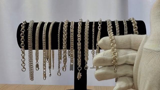 Виды ювелирных цепей смотреть онлайн
