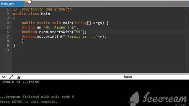Java String - 2 смотреть онлайн