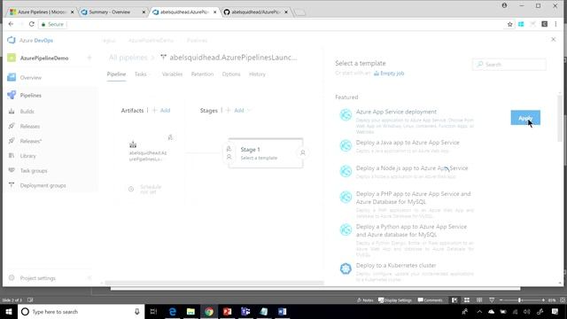 Building and Deploying your Code with Azure Pipelines смотреть онлайн