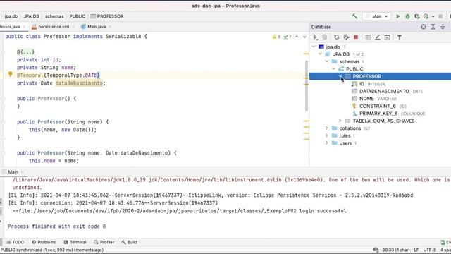 Aula 09 - Customizando os atributos do tipo temporal (data e/ou horário) смотреть онлайн