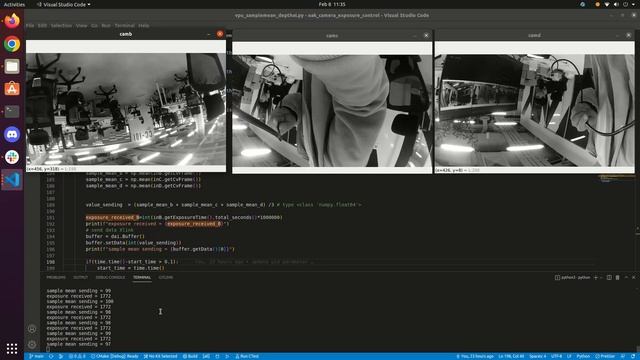Sample mean | 3 cameras | VPU | Depthai python смотреть онлайн