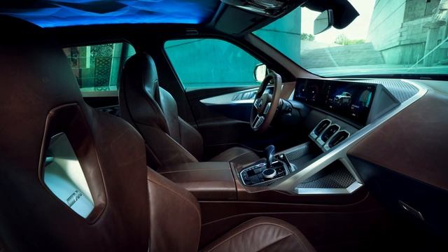 BMW Concept XM (2022) Exterior Interior SlideShow смотреть онлайн