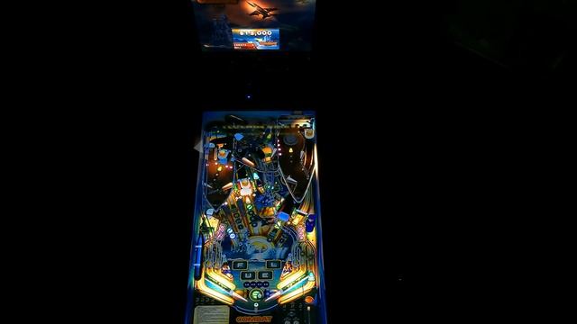 Combat Deluxe (Zaccaria) on the AtGames Legends Pinball (020) - Gameplay смотреть онлайн