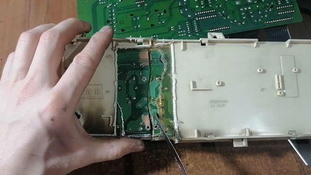 Восстановление ВЫГОРЕВШЕГО модуля управления стиралки!! смотреть онлайн