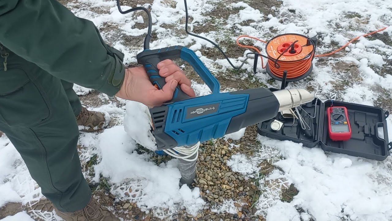 Строительный фен FinePower HG0122 смотреть онлайн