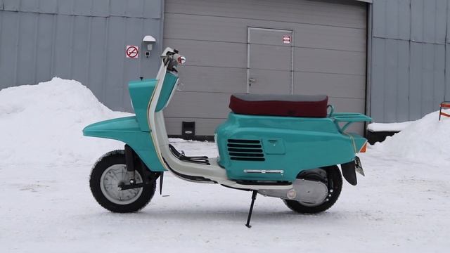 Вятка ВП - 150 М мотороллер от мотоателье Ретроцикл. смотреть онлайн