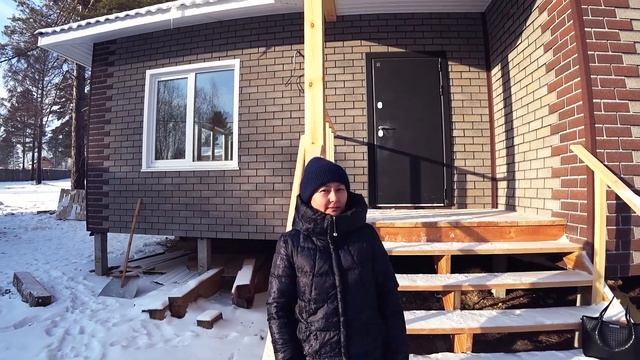 ОТЗЫВ на каркасный дом с фасадом Хауберг, построенный Строительной Артелью Александра Войткевича смотреть онлайн