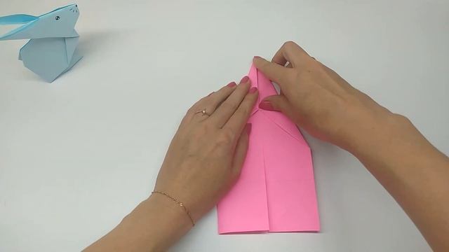 Оригами Зайчик. Кролик, Заяц из бумаги | Origami Rabbit. A Paper Rabbit. Origami Animal смотреть онлайн