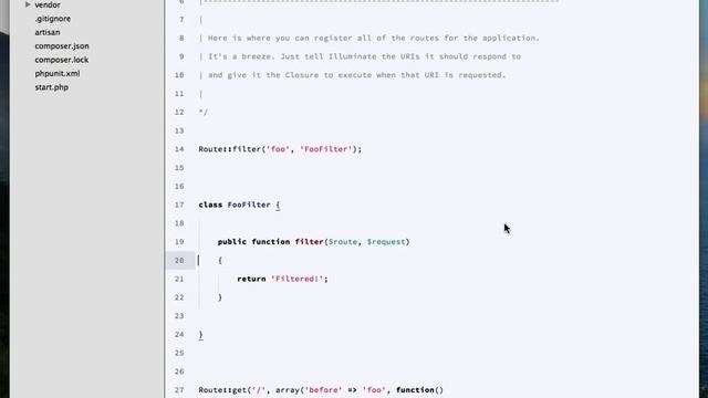 Laravel 4: Basic Routing and Composers смотреть онлайн