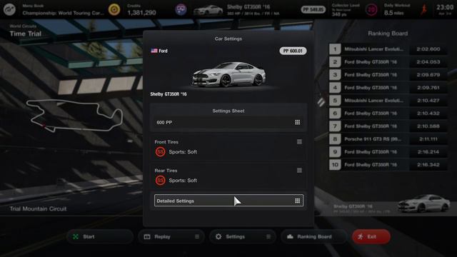 Shelby GT350R Tuning Guide - Gran Turismo 7 (Various Race Tunes!) смотреть онлайн