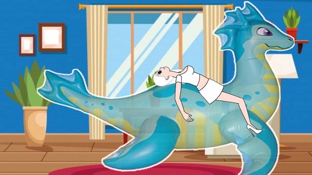 Sneaky Inflatable Pop. Animation