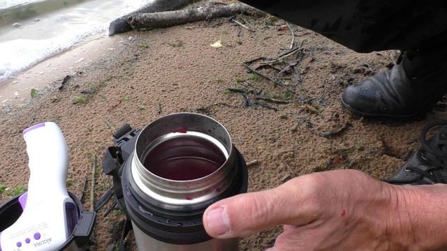 Проверенный широкий термос для еды побывал на рыбалке и заварил шиповник смотреть онлайн
