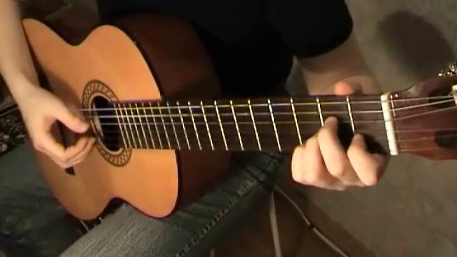 Арпеджио Am Dm E бас 3,2,3,1,3,2,3 смотреть онлайн