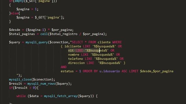 Buscador y Páginador de Clientes con PHP y MySql - 29 смотреть онлайн