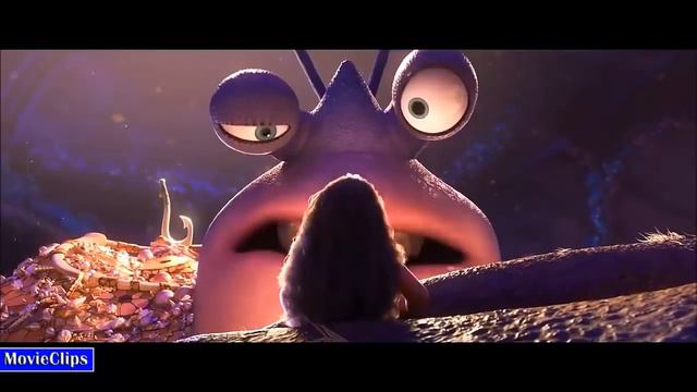 Moana-Moana Meets Tamatoa Scene (HD)