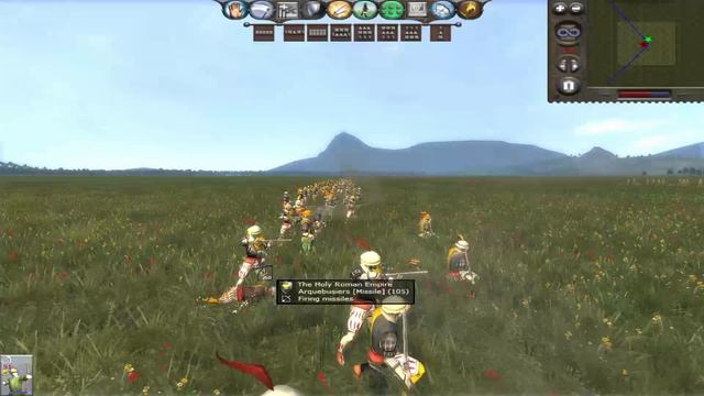 Medieval 2 Total War : Sherwood Archers VS Arquebusiers смотреть онлайн